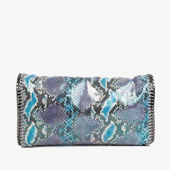 Stella McCartney Vegan Eco Python Oleographic Falabela Chain Tote - Picture 4 of 12